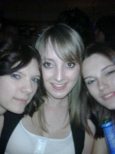 sabs, jodie and me wiv my vk blue