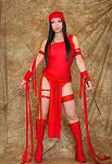 Elektra from Marvel Comics (mostly...uh...Daredevil I guess? She also had her own book)