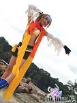 Rikku Cosplay at the beach