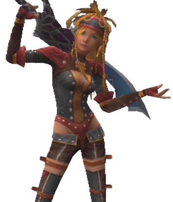 rikku warrior dressphere