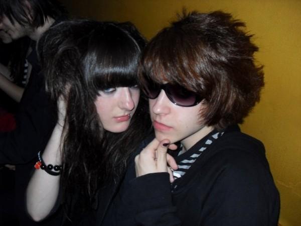 Scene night in Prague XD
I did her hair!!! *dance*