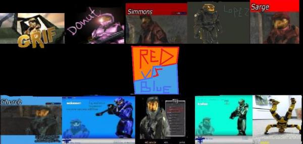 red vs blue