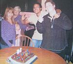 Me at my Cousin's Kitchen, Celebrating my 16th Birthday...Yay :)