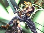 Cloud and Tifa.