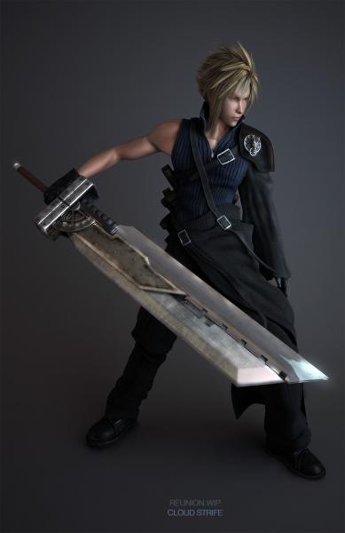 Cloud strife full by Wen JR