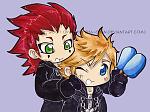 axel and roxas kingdom hearts 2425980 300 224