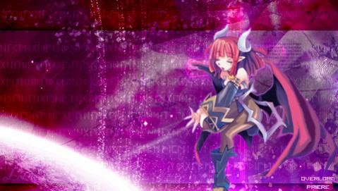 Priere Wallpaper

Good quality image: http://i901.photobucket.com/albums/ac212/Faaten/Wallpapers/PriereWallpaper.jpg?t=1264311114

Originally from La Pucelle: Tactics, her name was Prier, but since being added to the Disgaea series (hence the render being the one from Disgaea), her name changed to Priere instead. I have no clue what the runes mean, exactly; I just typed in random letters. And yeah, the left is a bit plain.