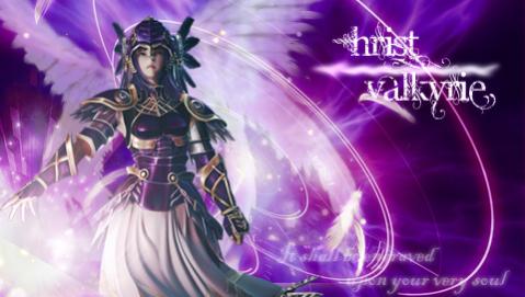 Hrist Wallpaper

Good quality image: http://i901.photobucket.com/albums/ac212/Faaten/HristWallpaper.png?t=1264893031

This time, something from one of my beloved tri-Ace games: Hrist Valkyrie, of the Valkyrie Profile series. The render is also the artwork on the back cover of Valkyrie Profile 2: Silmeria, and the text at the bottom corner is what Hrist says before she uses her Nibelung Valesti.