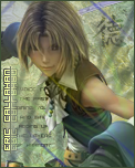 Zidane Avatar

Zidane Tribal is from Final Fantasy IX for anyone who doesn't know. That game was one of my favorites, by the way. Anyway, this is him in Dissidia: Final Fantasy. The avatar itself was a gift, actually. The kanji is supposedly the one for "virtue," Zidane's word, but I have no clue if I got it right or not; I don't know Japanese.