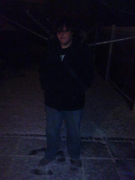 My about to quest in the snow