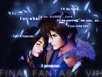 Squall and Rinoa friom Final Fantasy VIII