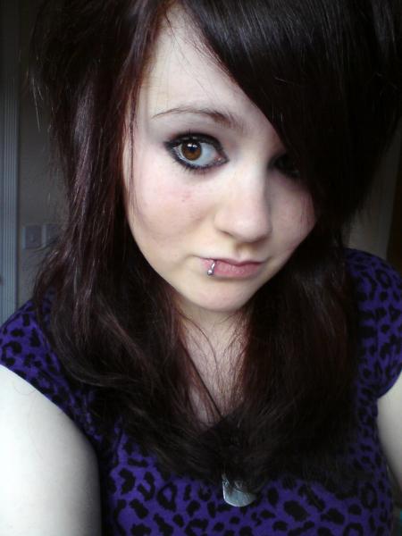 Back when I only had one lip piercing.