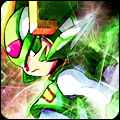 Harpuia Avatar

This time I went for something from the MegaMan series. I've always loved the games, and Harpuia's my favorite from them (and Forte [Bass]). His name's also Harupyuia (in Japanese), so call him what you'd like. x3 Anyway, this is just a cropped image of a larger banner and with rounded edges added. I decided not to make it a transparent image because the black stands out on white and fade in a dark background every well.