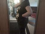 My baby with my baby inside!!! I can't wait to get back from deployment!!