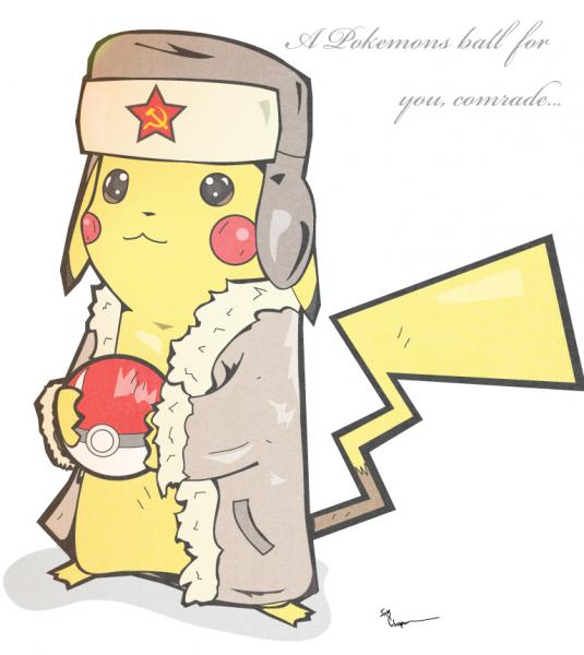 Soviet Pikachu by the lagz