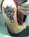 Tribal Dragon Tattoo 
(Tatt 2 of 3)