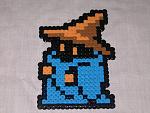 Bead Art  FF1 Black Mage by TailzFlyhight