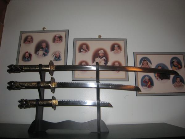 This Is What My 3 Set Looks Like Unsheathed!  Tell Me What You Think.