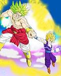 Broly Vs SSJ2 Gohan