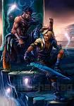 Jecht and Tidus