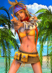 rikku aim fire by 3dbabes d38tex8