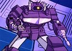 Shockwave appears to be holding himself in gun mode