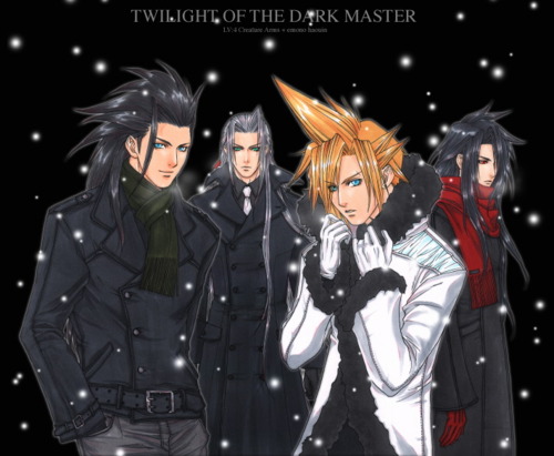 FFVII Yaoi Doujinshi

2 in the back are mine :']
