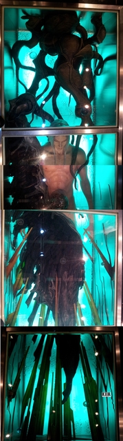 Lifesize Sephiroth statue at SE showcase 1