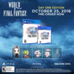 world of final fantasy misc day one edition