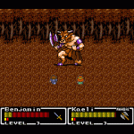 ff mystic quest screenshot battle 2