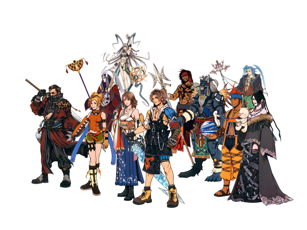 final fantasy 10 characters